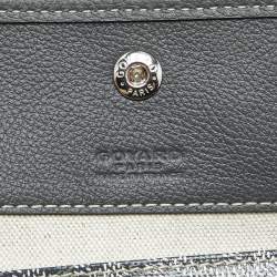 Pre Owned Goyard Grey Goyardine Coated Canvas and Leather Saint Louis GM Tote