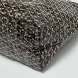 Pre Owned Goyard Brown Goyardine Coated Canvas and Leather Saint Louis GM Tote