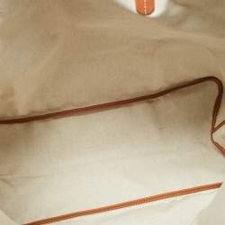 Pre Owned Goyard Brown Goyardine Coated Canvas and Leather Saint Louis GM Tote