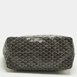 Pre Owned Goyard Brown Goyardine Coated Canvas and Leather Saint Louis GM Tote