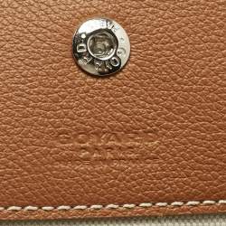 Pre Owned Goyard Brown Goyardine Coated Canvas and Leather Saint Louis GM Tote