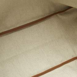 Pre Owned Goyard Brown Goyardine Coated Canvas and Leather Saint Louis PM Tote