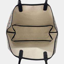 مملوكة مسبقًا حقيبة يد سانت لويس غويارد جلد PVC أسود مقاس صغير