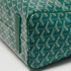 Pre Owned حقيبة جويراد روات كانفاس مقوى جوياردين جلد وعنابي PM