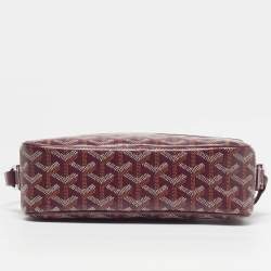 Pre Owned حقيبة كروس جويارد ساك كاب فيرت كانفاس مقوى جوياردين أحمر