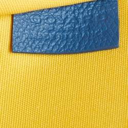 مملوكة مسبقًا Goyard Villette MM Limited Edition Blue Goyardine Jacquard and Leather Tote