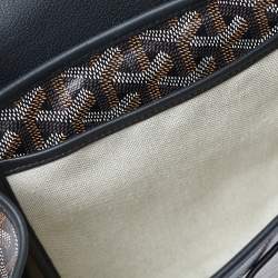 Goyard Black Goyardine Coated Canvas and Leather Mini Alpin Backpack