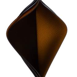 Pre Owned Goyard Black Goyardine Coated Canvas and Leather Saint Sulpice Card Holder