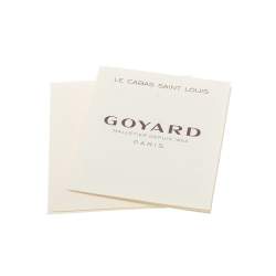Pre Owned Goyard Silver/White Goyardine Coated Canvas Saint Louis Claire Voie Tote