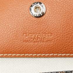 Goyard Tan Goyardine Coated Canvas and Leather Saint Louis PM Tote
