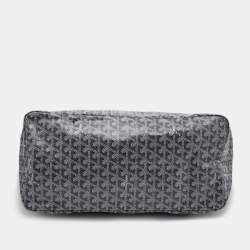 Pre Owned Goyard Grey Goyardine Coated Canvas and Leather Saint Louis GM Tote