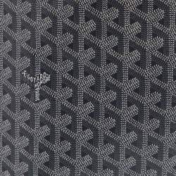 Pre Owned Goyard Grey Goyardine Coated Canvas and Leather Saint Louis GM Tote