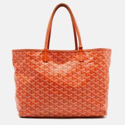 Saint-louis leather tote Goyard Orange in Leather - 21241693