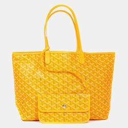 Goyard, Bags, Goyard St Louis Pm Yellow Tote Bag