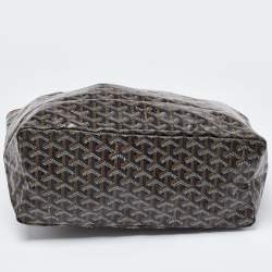 Goyard Brown Goyardine Coated Canvas and Leather Saint Louis PM Tote