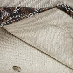 Goyard Brown Goyardine Coated Canvas and Leather Saint Louis PM Tote