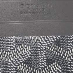 Goyard Grey Goyardine Coated Canvas and Leather Saint Sulpice Card Holder