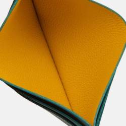 Goyard Green Coated Canvas Saint Sulpice Card Holder