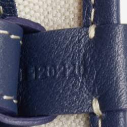 Goyard Blue Goyardine Coated Canvas and Leather Petit Flot Bucket Bag