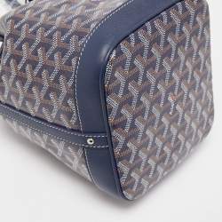 Goyard Blue Goyardine Coated Canvas and Leather Petit Flot Bucket Bag
