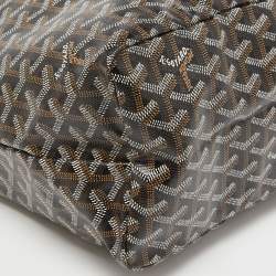 Goyard Brown/Tan Goyardine Coated Canvas and Leather Saint Louis PM Tote