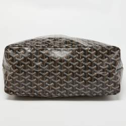 Goyard Brown/Tan Goyardine Coated Canvas and Leather Saint Louis PM Tote