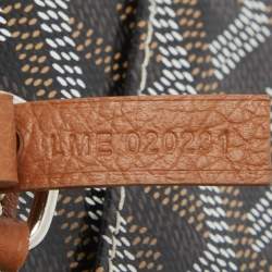 Goyard Brown/Tan Goyardine Coated Canvas and Leather Saint Louis PM Tote
