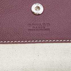Goyard Burgundy Goyardine Coated Canvas and Leather Saint Louis PM Tote