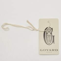 Goyard Burgundy Goyardine Coated Canvas and Leather Saint Louis Special Edition PM Tote