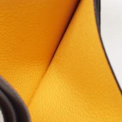 Pre Owned Goyard Black Goyardine Coated Canvas and Leather Saint Sulpice Card Holder