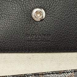 Goyard Black Goyardine Coated Canvas and Leather Saint Louis PM Tote