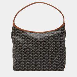 Goyard Boheme Hobo Black and Tan