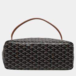 Goyard Boheme Hobo Black and Tan