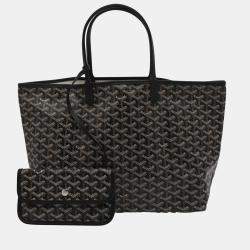 Goyard Navy Blue Goyardine Coated Canvas Anjou Mini Reversible Bag Goyard |  The Luxury Closet