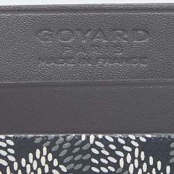 Goyard Grey Goyardine Coated Canvas and Leather Saint Sulpice Card Holder