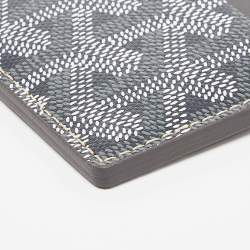 Goyard Grey Goyardine Coated Canvas and Leather Saint Sulpice Card Holder