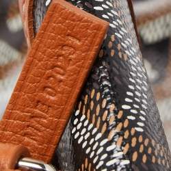 Goyard Brown Goyardine Coated Canvas and Leather Saint Louis PM Tote