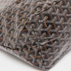 Goyard Brown Goyardine Coated Canvas and Leather Saint Louis PM Tote