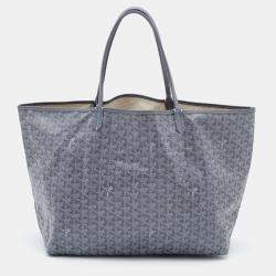 Goyardine Coated Canvas and Leather Poitiers Claire-Voie Tote