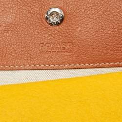Pre Owned Goyard Brown Goyardine Coated Canvas and Leather Saint Louis PM Tote