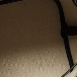 Goyard Black Goyardine Coated Canvas and Leather Petit Flot Bucket Bag