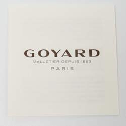 Goyard Brown Goyardine Coated Canvas and Leather Saint Sulpice Card Holder