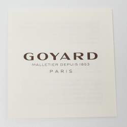 Goyard White Goyardine Coated Canvas and Leather Saint Sulpice Card Holder