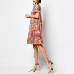 Goyard Red Goyardine Coated Canvas and Leather Plumet Crossbody Bag
