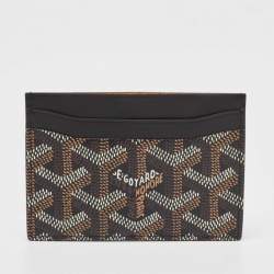 Goyard Grey Goyardine Coated Canvas and Leather Saint Sulpice Card