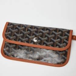 Goyard Brown Goyardine Coated Canvas and Leather Saint Louis GM Tote