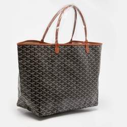 Goyard Brown Goyardine Coated Canvas and Leather Saint Louis GM Tote