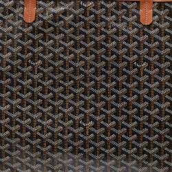 Goyard Brown Goyardine Coated Canvas and Leather Saint Louis GM Tote