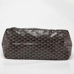 Goyard Brown Goyardine Coated Canvas and Leather Saint Louis GM Tote