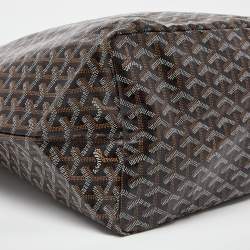 Goyard Brown Goyardine Coated Canvas and Leather Saint Louis GM Tote